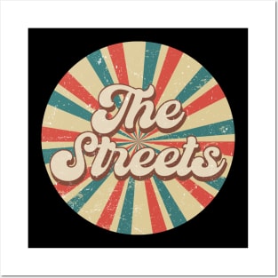 Circle Design Streets Proud Name Birthday 70s 80s 90s Styles Posters and Art